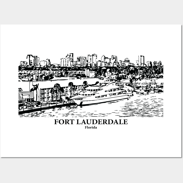Fort Lauderdale - Florida Wall Art by Lakeric